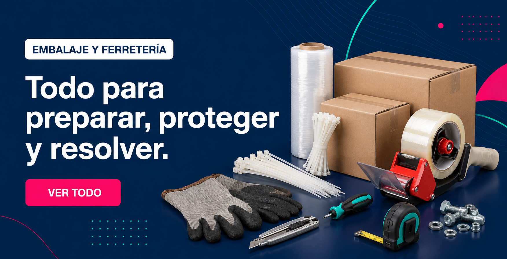 Embalaje y ferreteria
